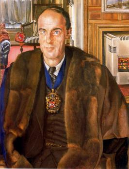 Stanley Spencer : Portrait Of J.e. Martineau